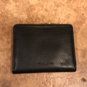 Genuine leather change purse